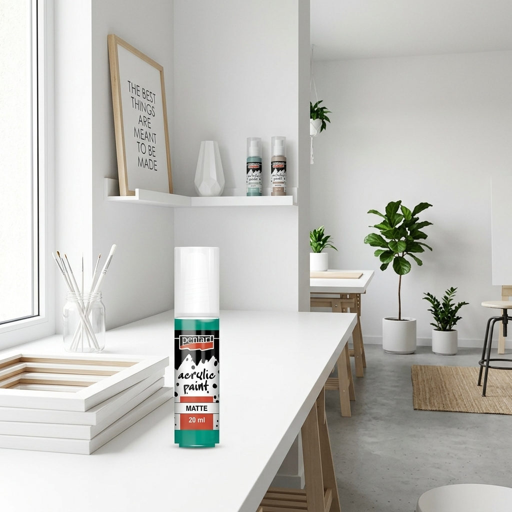 Akrylová barva matná PENTART 20 ml TYRKYSOVÁ