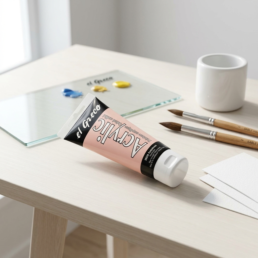 Akrylová barva EL GRECO 75 ml PORTRÉTNÍ RŮŽOVÁ