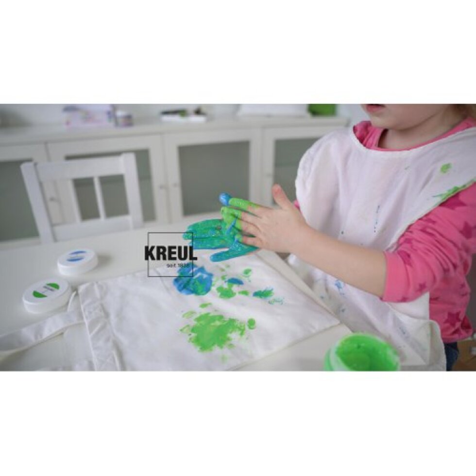 Sada Prstové barvy na textil MUCKI 150 ml 6 barev