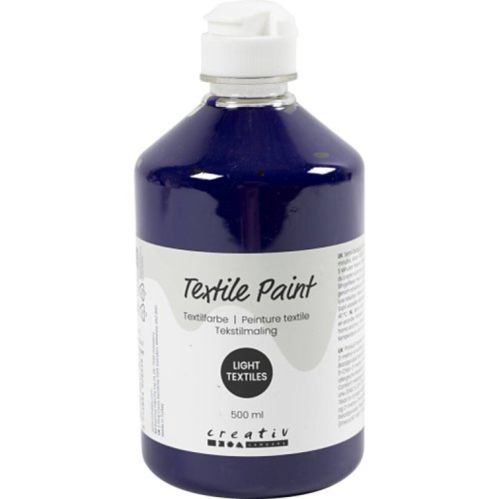 Barva na textil CREATIV 500 ml RŮŽOVO FIALOVÁ