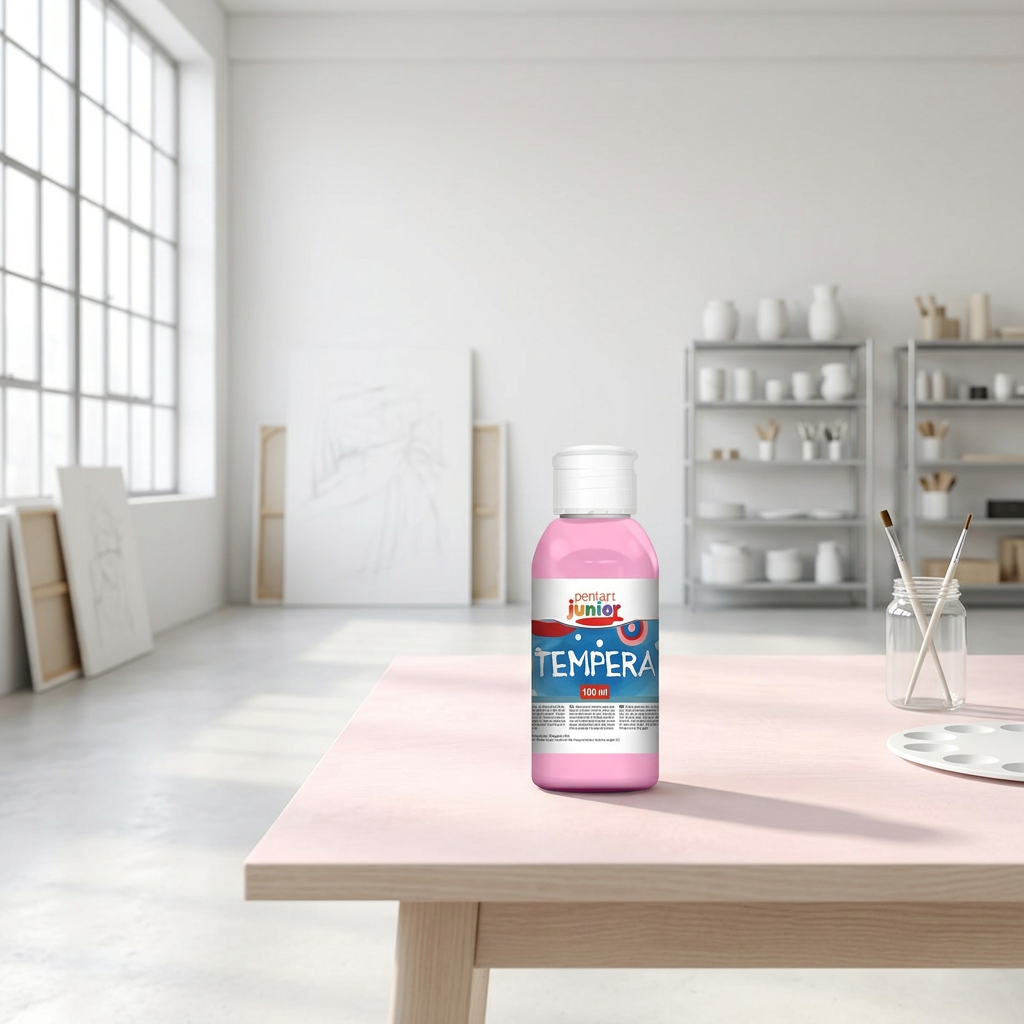 Temperová barva Junior PENTART 100 ml SVĚTLE RŮŽOVÁ