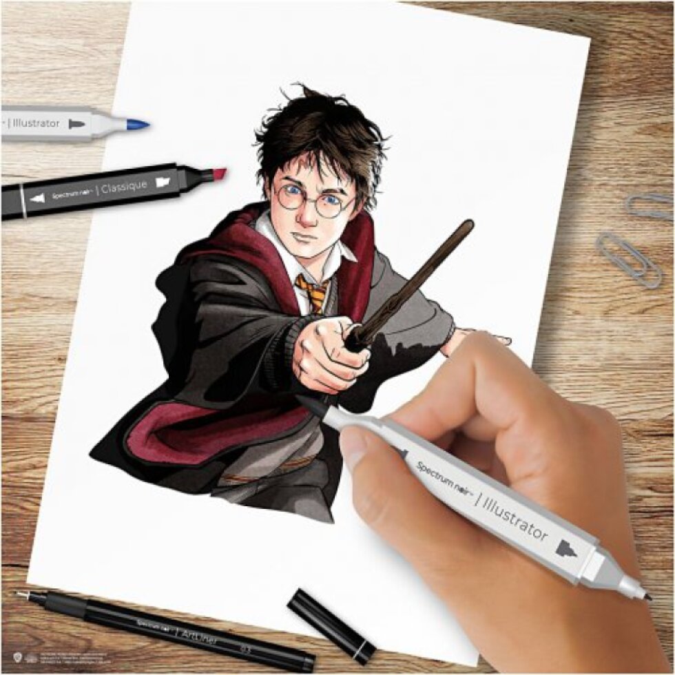 Sada Ilustrace HARRY POTTER