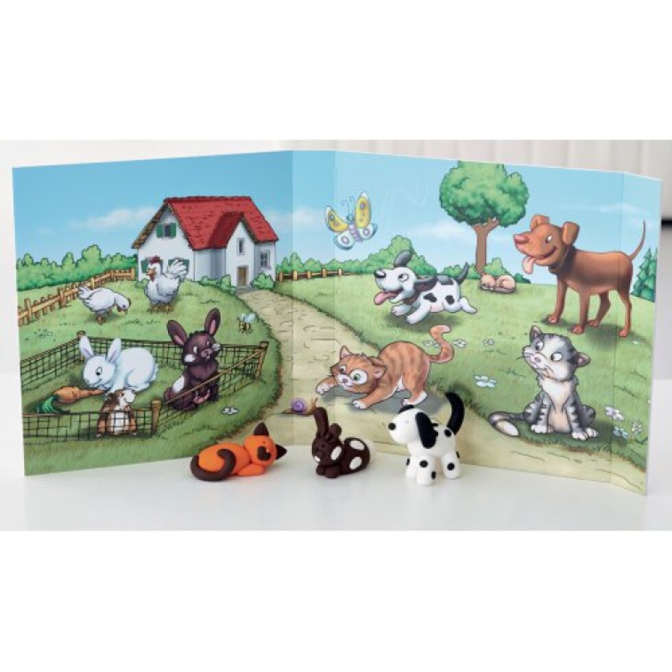 Sada Fimo kids Form & Play Mazlíčci