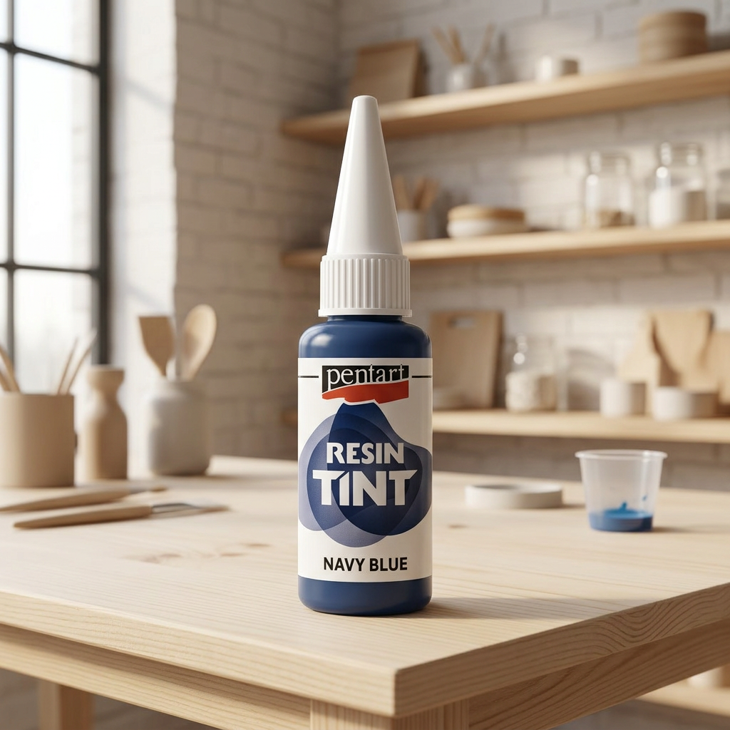 Barva do pryskyřice krycí PENTART 20 ml TMAVĚ MODRÁ
