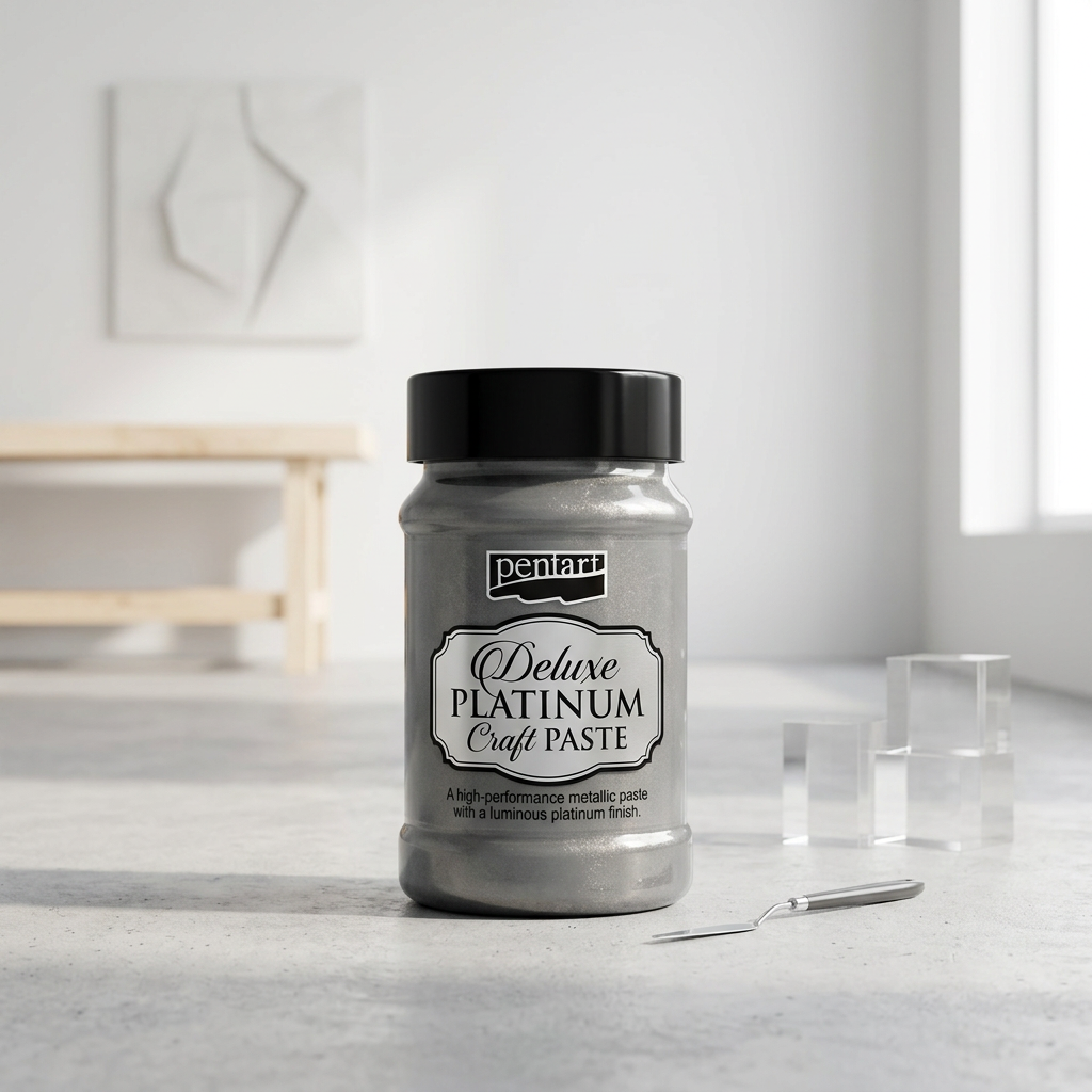Pasta DELUXE PENTART 100 ml PLATINUM