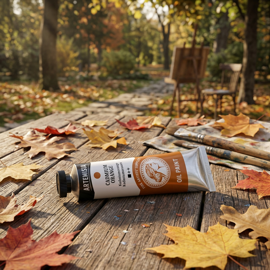 Olejová barva ARTEMISIA 20 ml KADMIUM ORANŽOVÁ