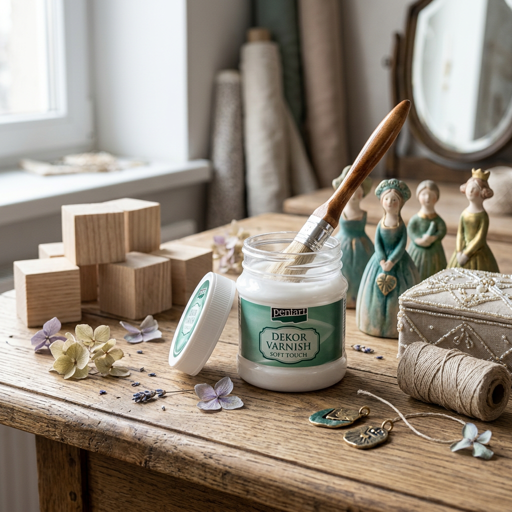 Lak dekorační soft touch PENTART 230 ml