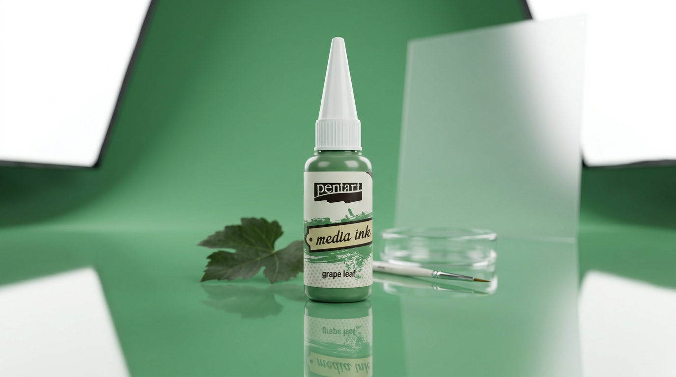 Alkoholový inkoust MEDIA INK PENTART 20 ml HROZNOVÝ LIST