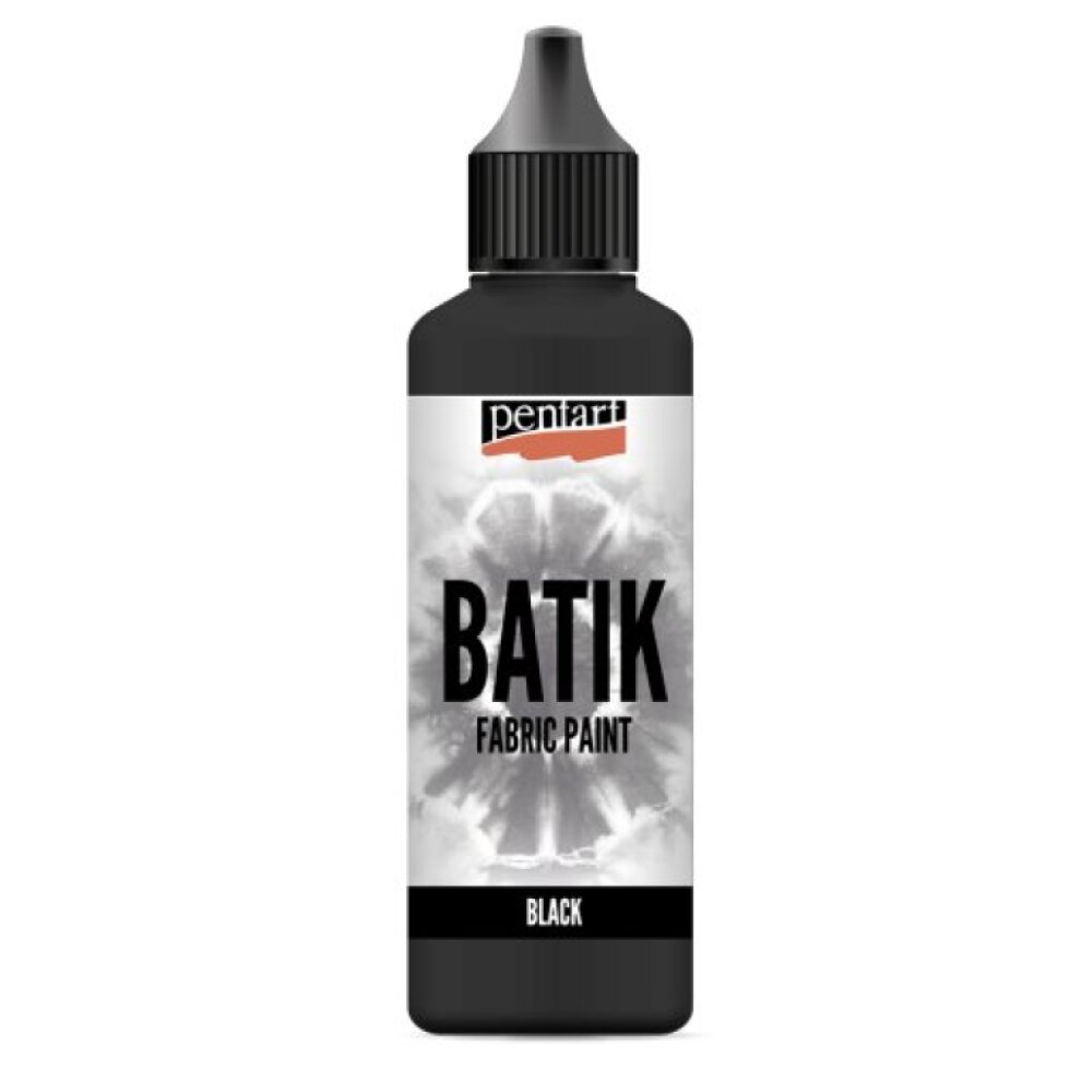 Batikovací barva za studena PENTART 80 ml ČERNÁ