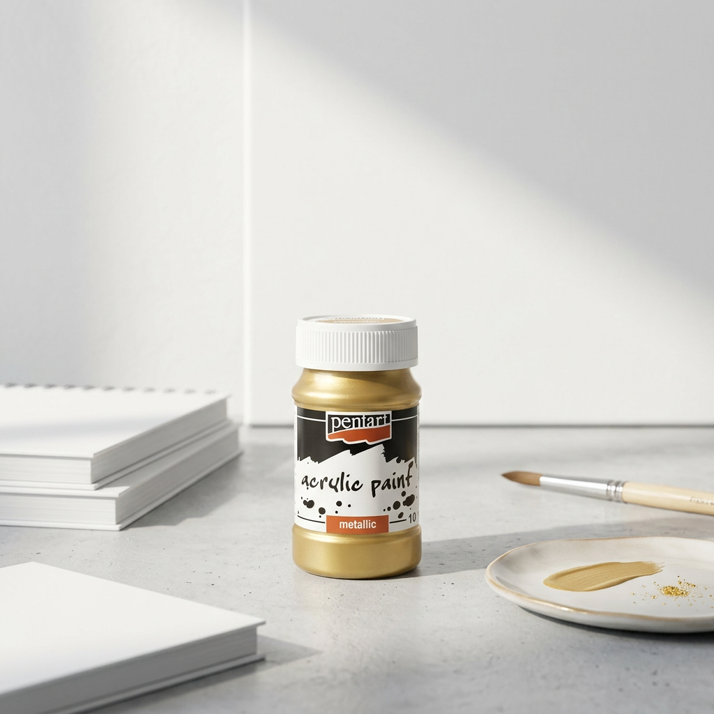 Akrylová barva metalická PENTART 100 ml