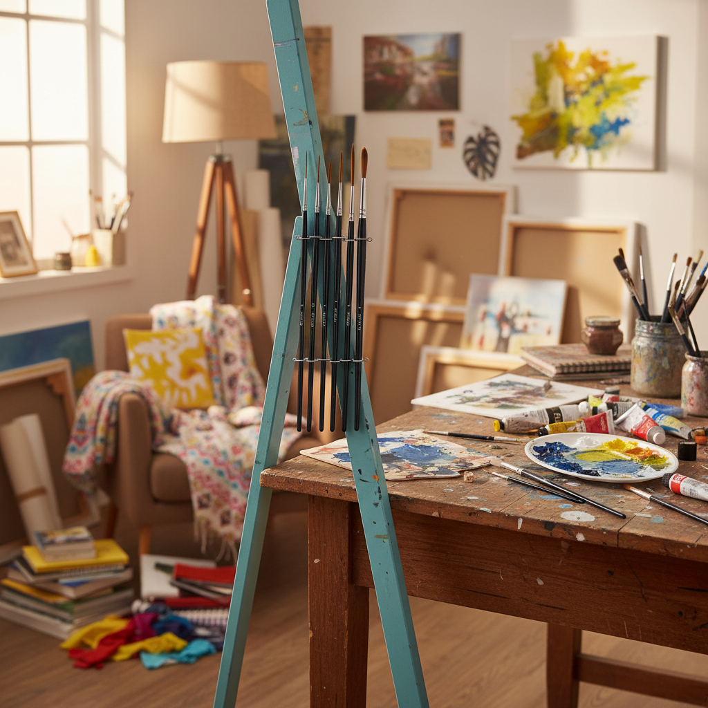 Sada štětců ELCO PINSEL - syntetický vlas - 6 ks