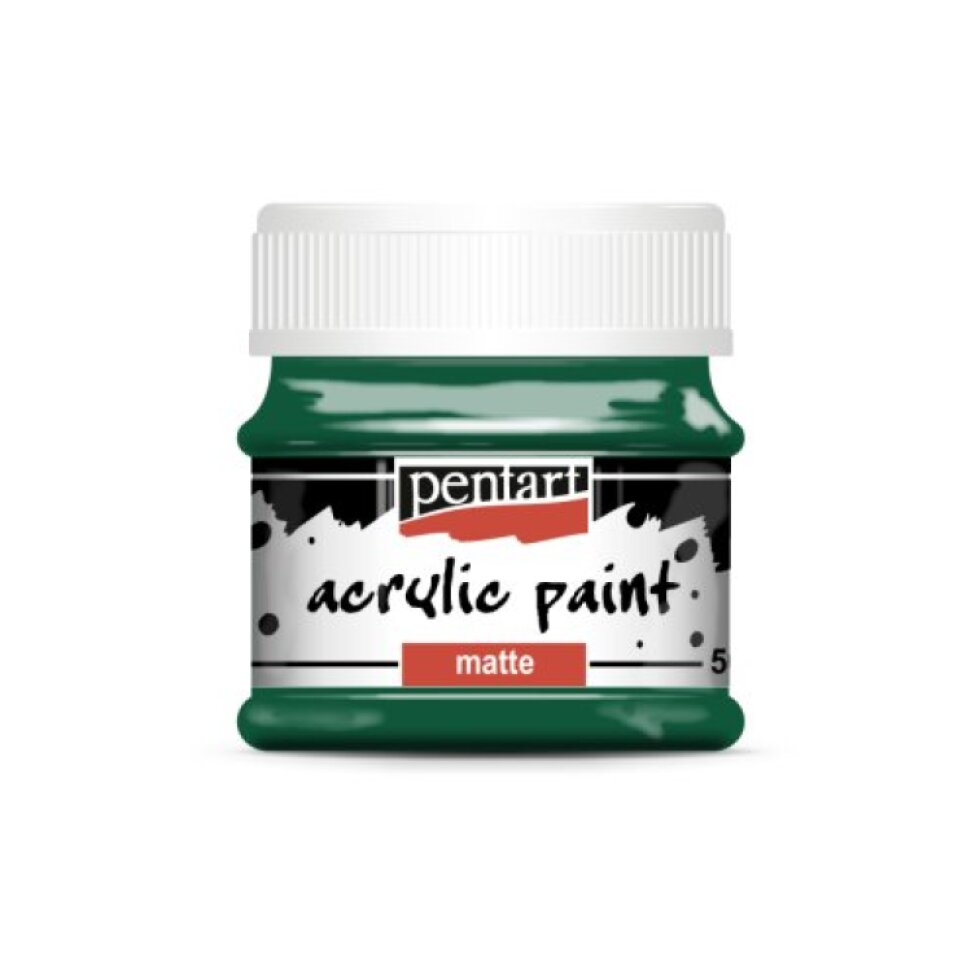 Akrylová barva matná PENTART 50 ml ZELENÁ BOROVICE