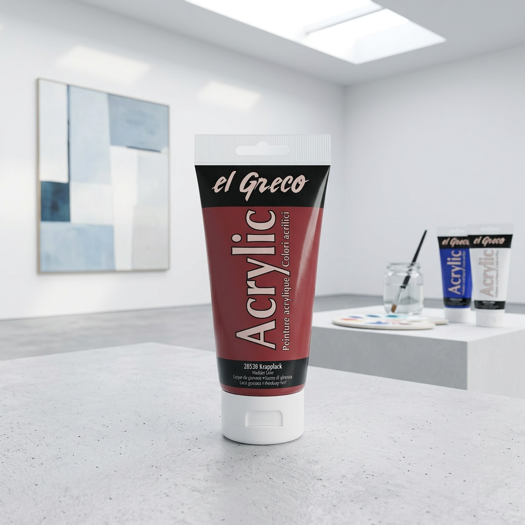 Akrylová barva EL GRECO 150 ml MADDER LAKE