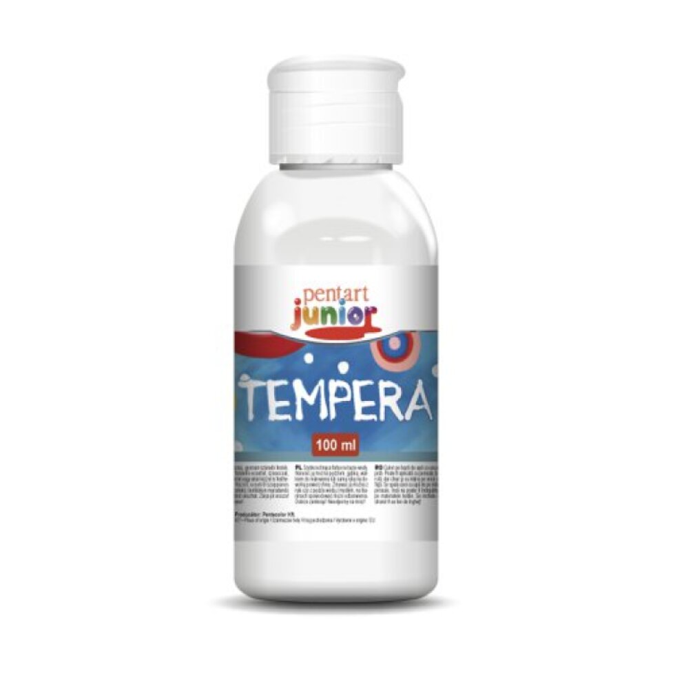 Temperová barva Junior PENTART 100 ml BÍLÁ
