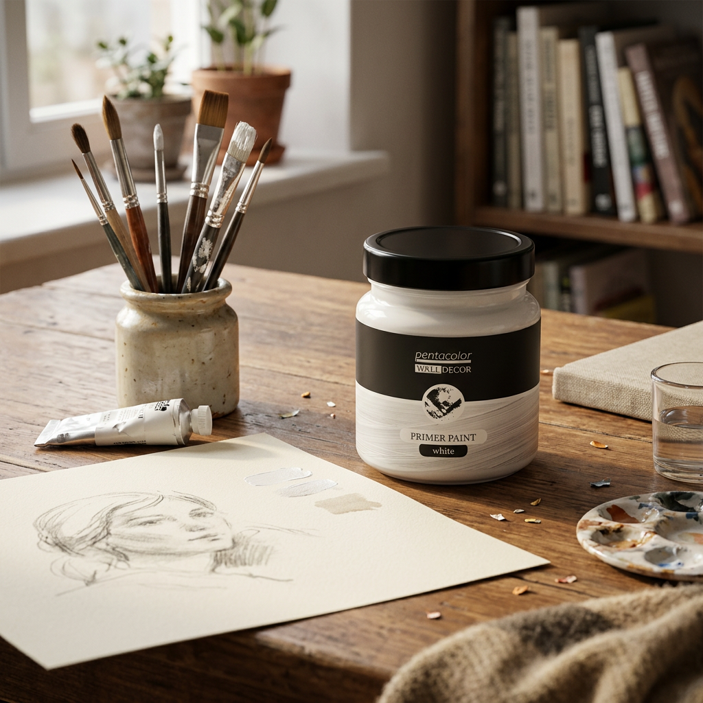 Základní barvy WALL DECOR 1000 ml BÍLÁ