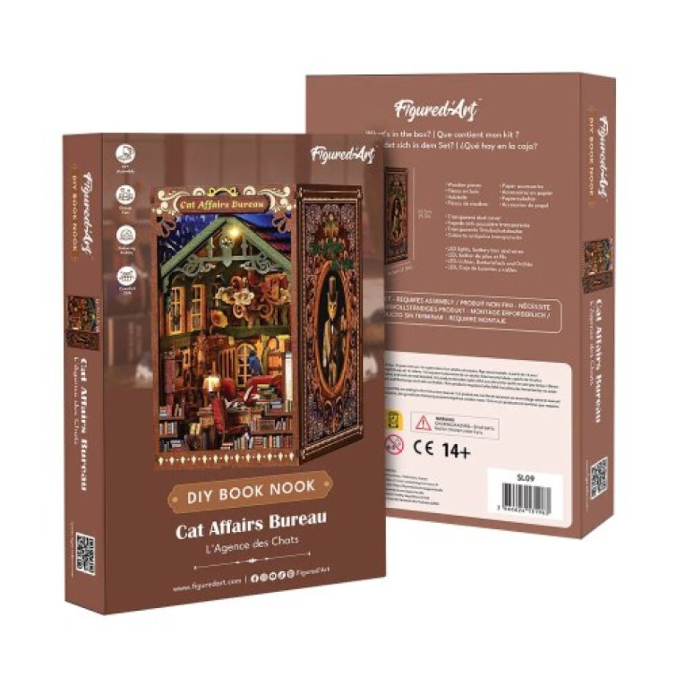 Book Nook sada - Kočičí agentura