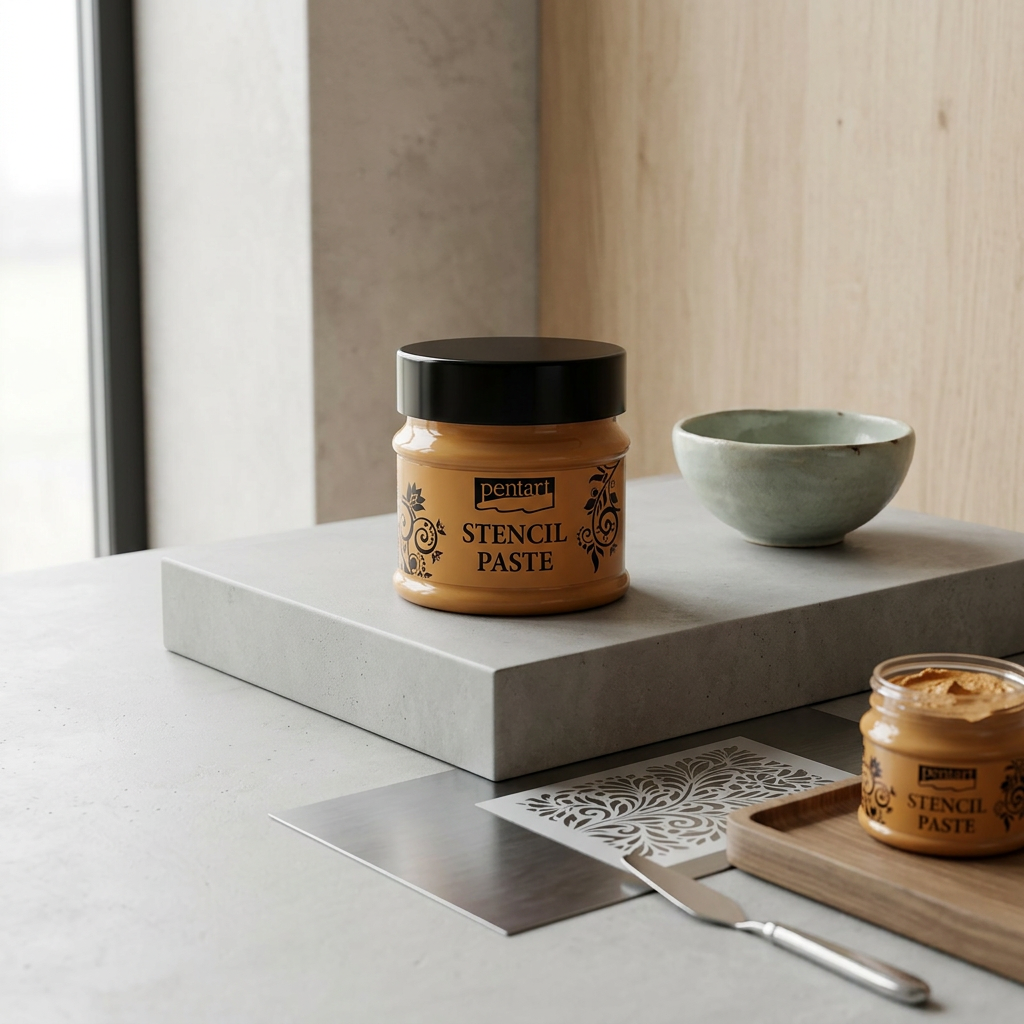 Šablonová pasta perleťová PENTART 50 ml BRONZOVÁ