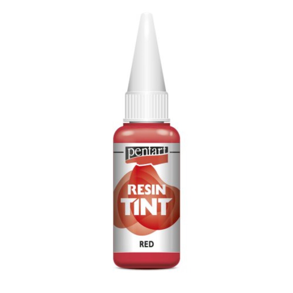Barva do pryskyřice krycí PENTART 20 ml ČERVENÁ