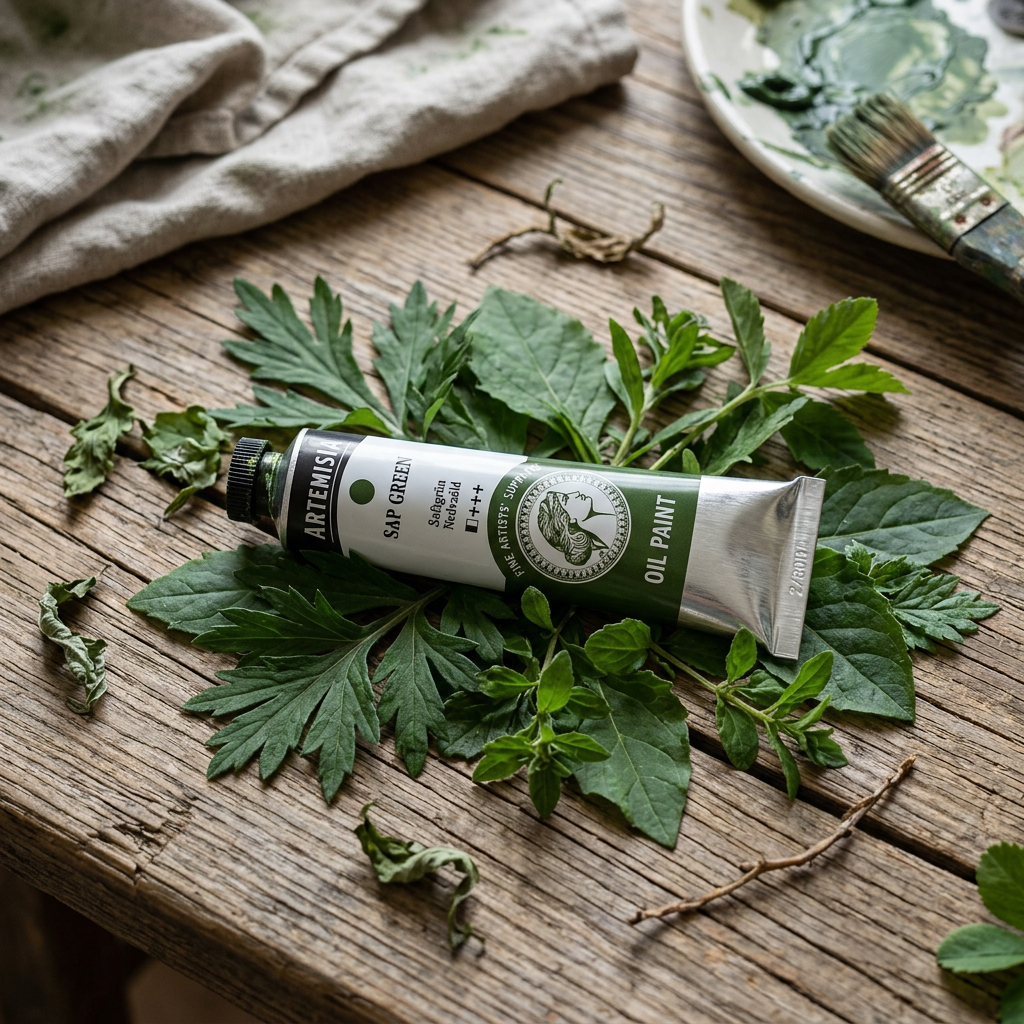 Olejová barva ARTEMISIA 20 ml sap zelená