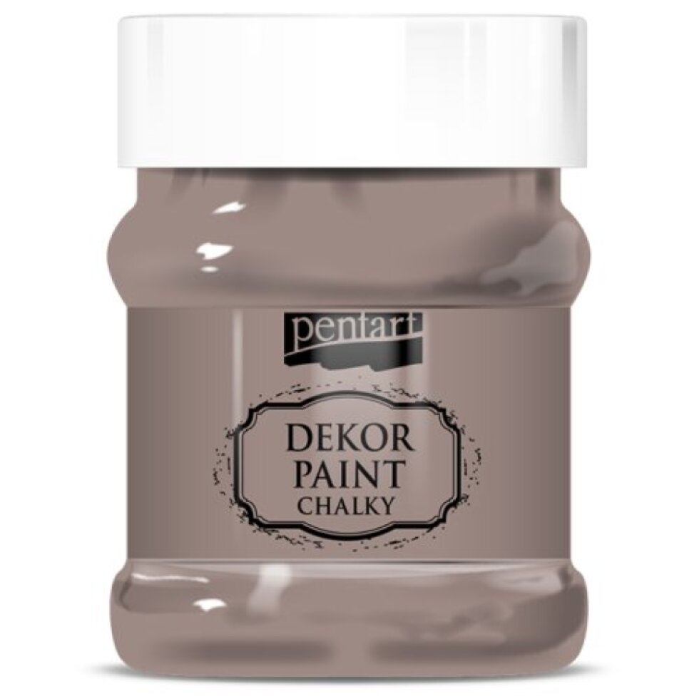 Křídová a dekorační barva PENTART 230 ml MLÉČNÁ ČOKOLÁDA