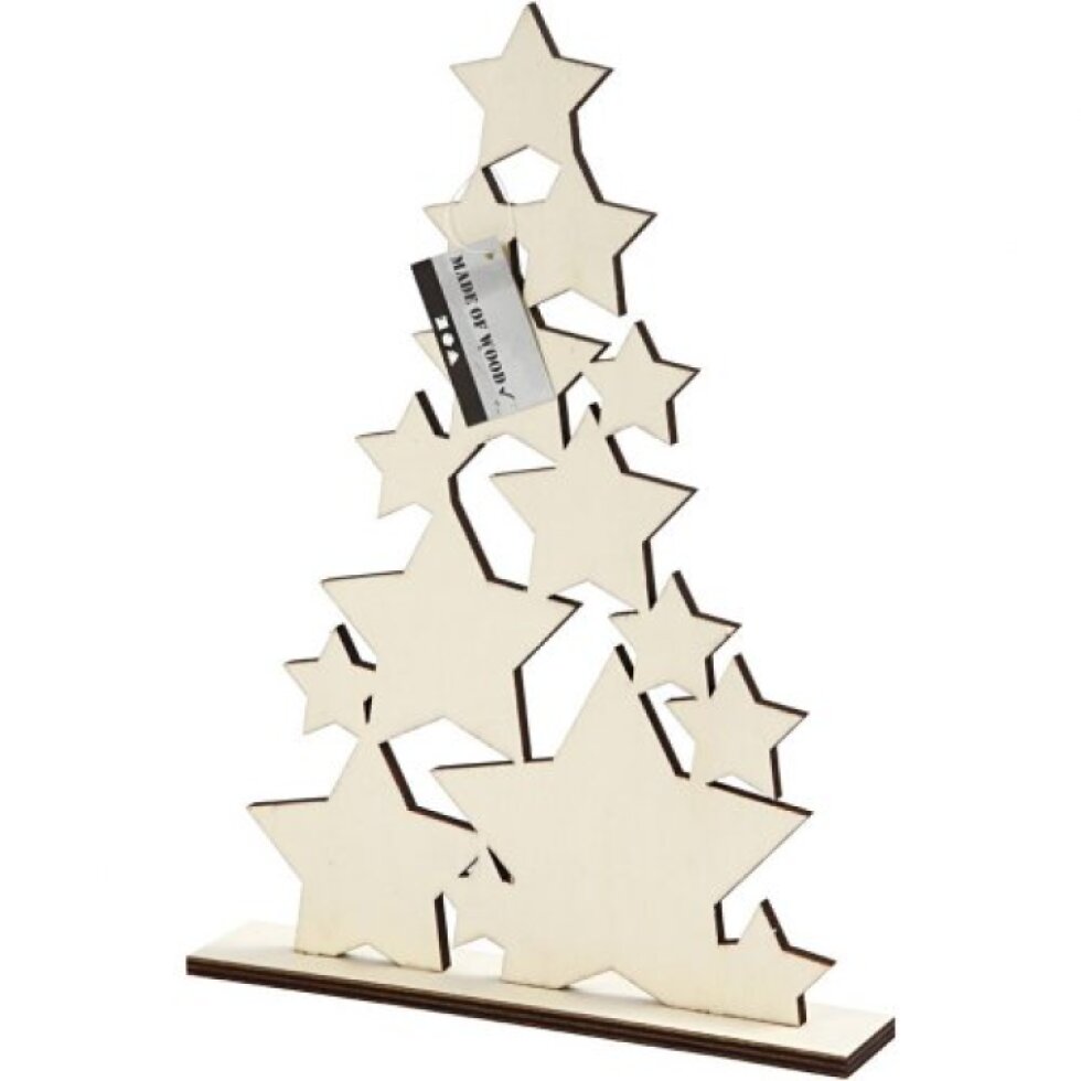 Vánoční stromeček z hvězdiček - velký