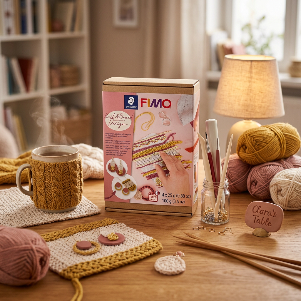 Fimo Soft sada Jak vyrobit PLETENÝ EFEKT