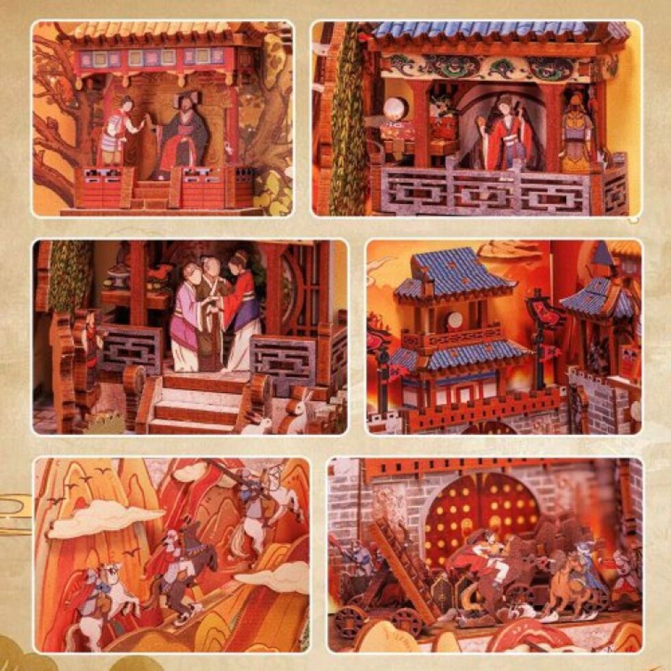 Book Nook sada - Legenda o Mulan