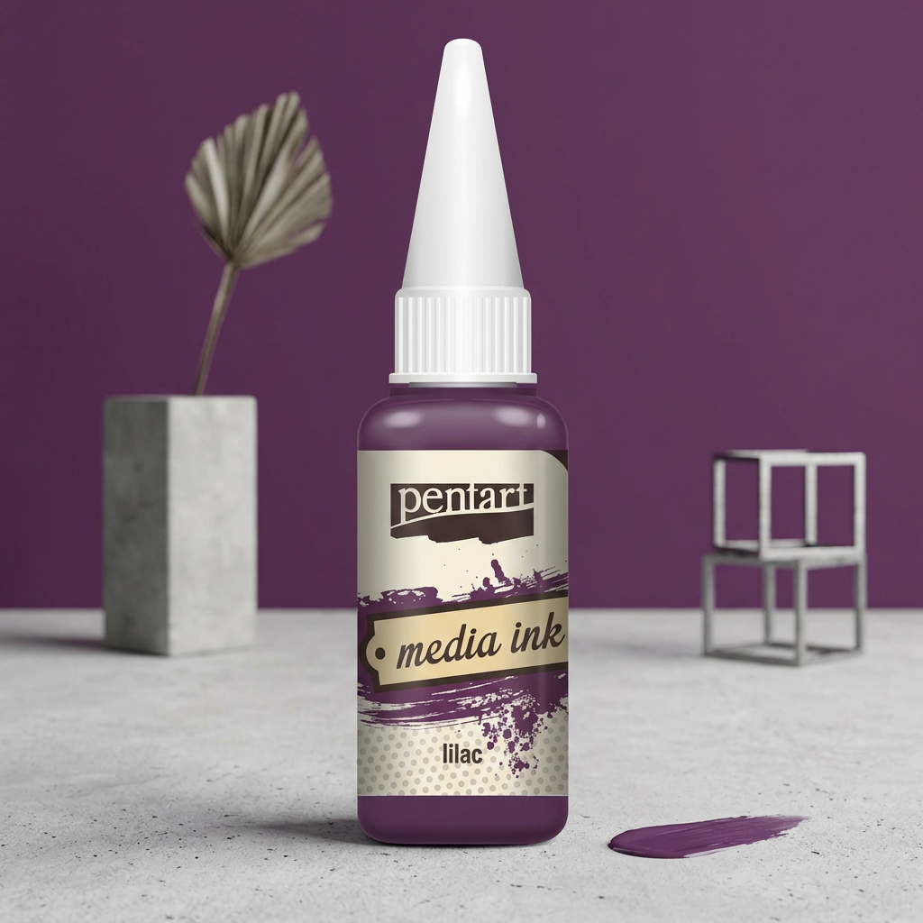 Alkoholový inkoust MEDIA INK PENTART 20 ml LILA