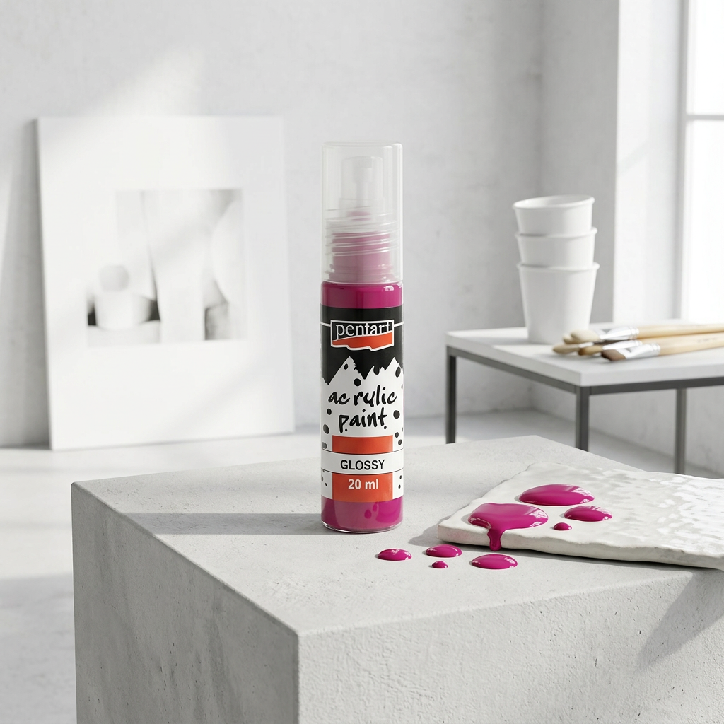 Akrylová barva lesklá PENTART 20 ml MAGENTA