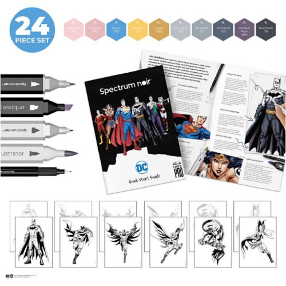 Sada Ilustrace BATMAN