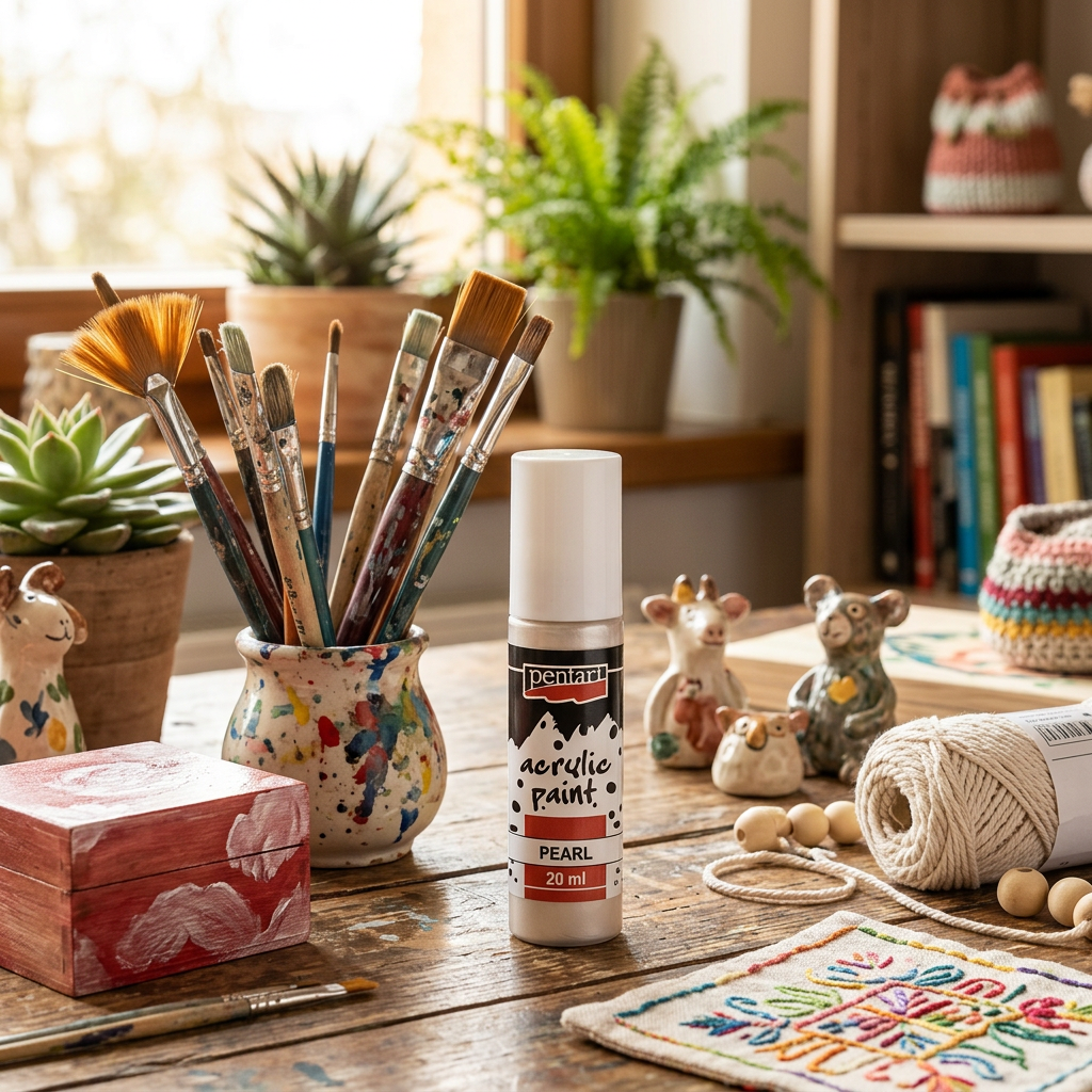 Akrylová barva perleťová PENTART 20 ml
