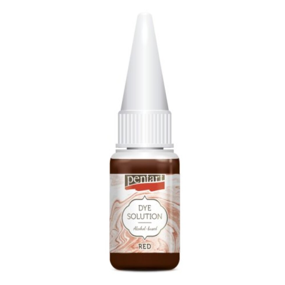 Barvivo alkoholové PENTART 10 ml ČERVENÁ