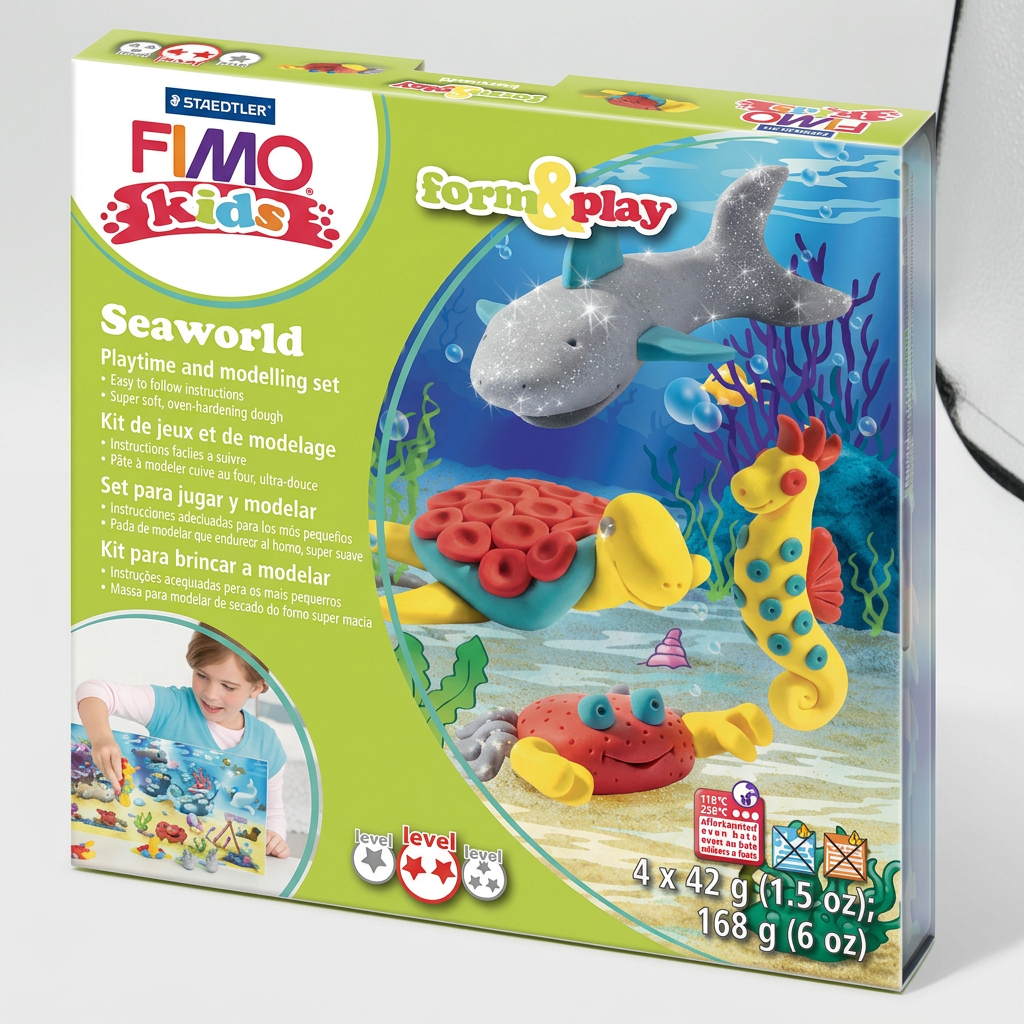 Sada Fimo kids Form & Play Mořský svět