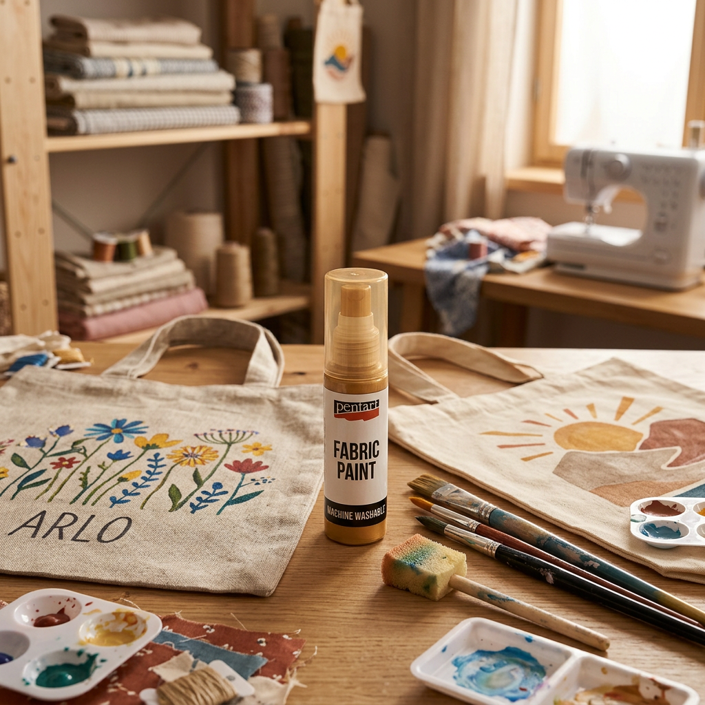 Barva na textil metalická PENTART 20 ml