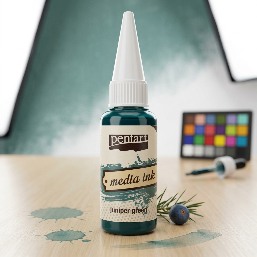 Alkoholový inkoust MEDIA INK PENTART 20 ml JALOVCOVÁ