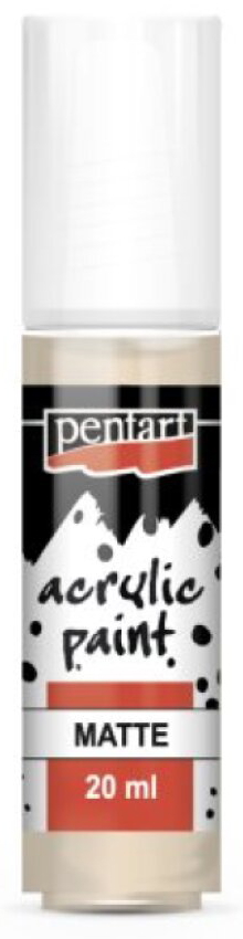 Akrylová barva matná PENTART 20 ml BÉŽOVÁ