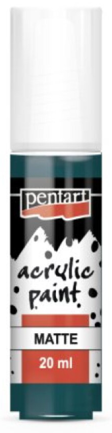Akrylová barva matná PENTART 20 ml TYRKYSOVÁ MODRÁ