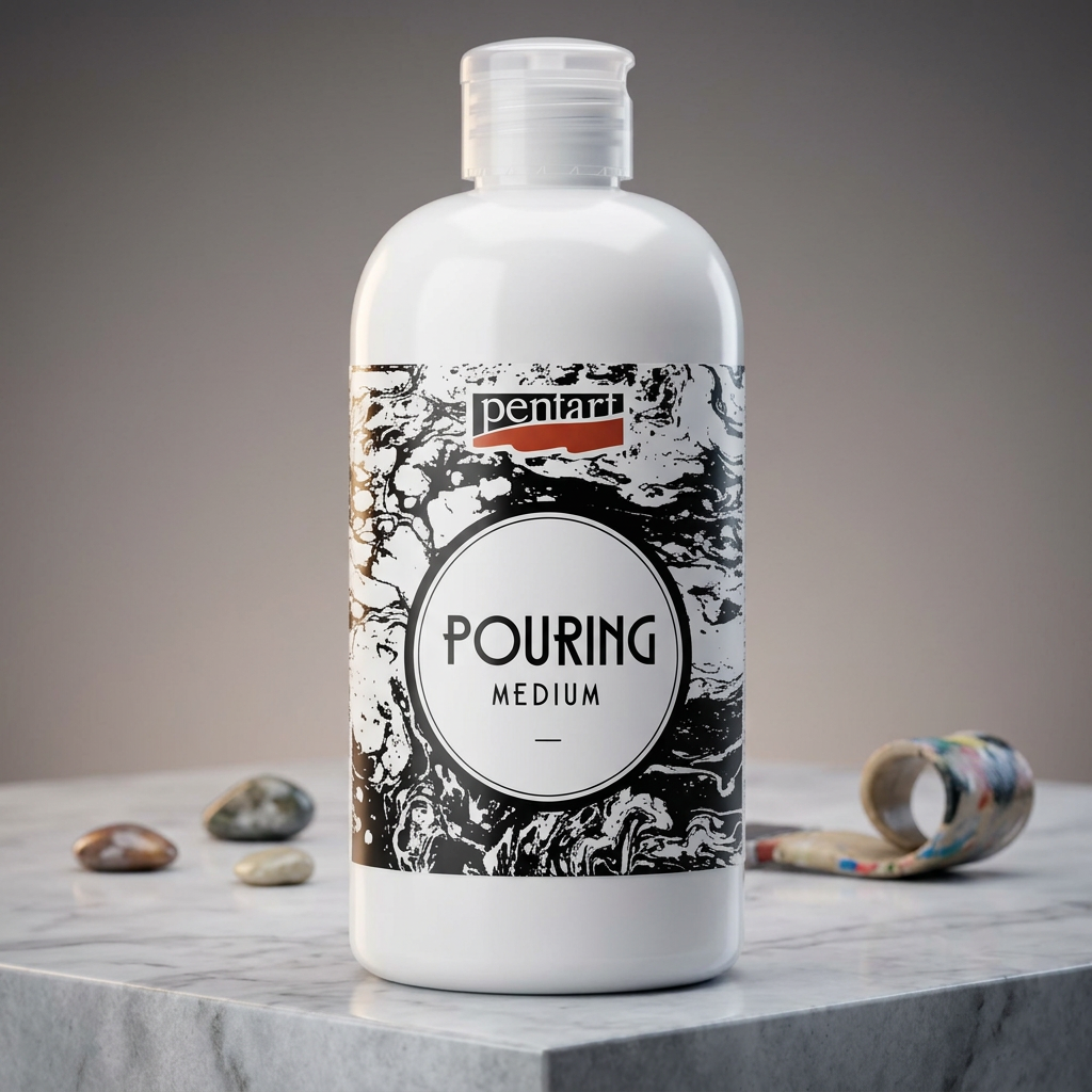 Pouring medium PENTART 2000 ml