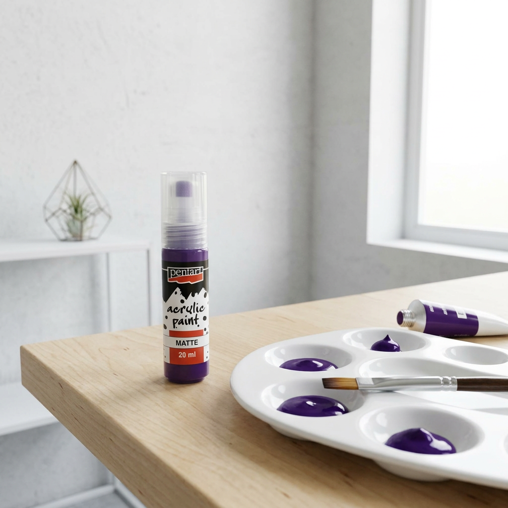 Akrylová barva matná PENTART 20 ml AMESTYTOVÁ