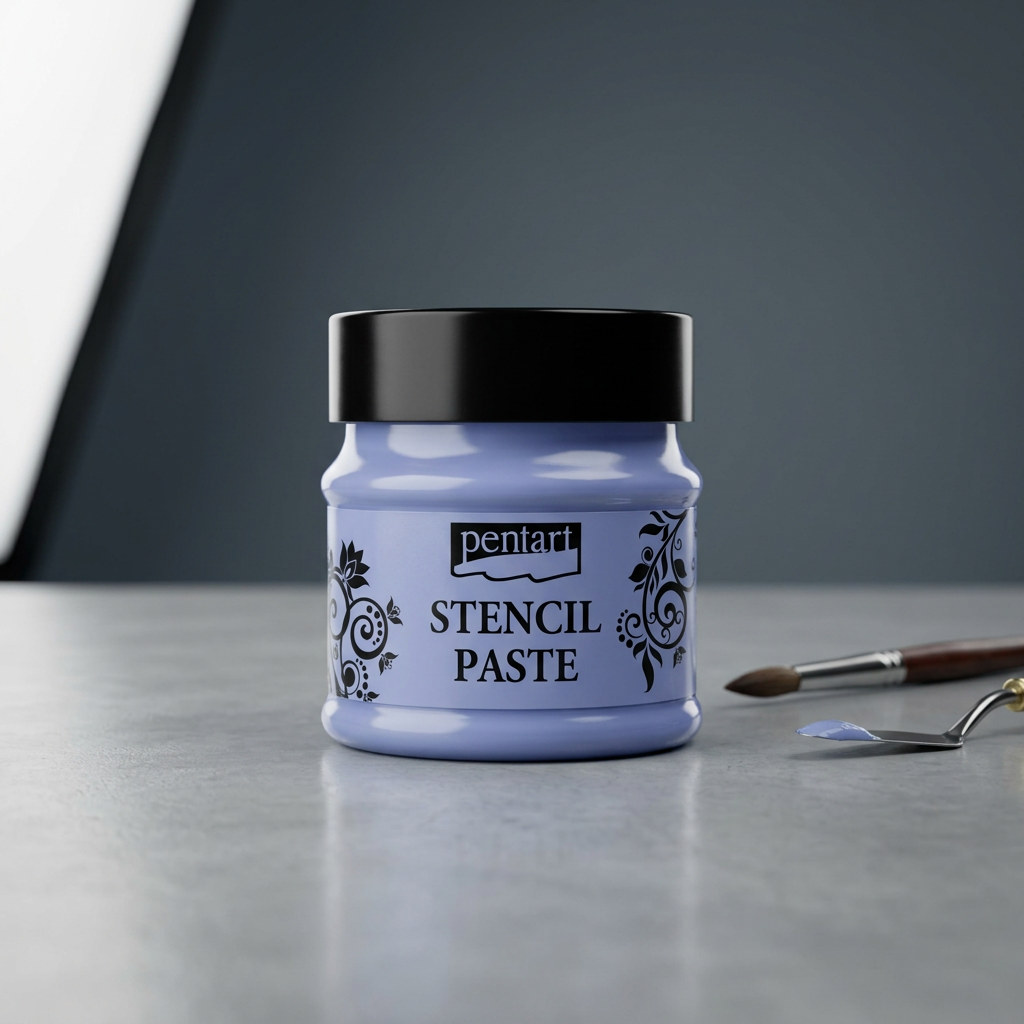 Šablonová pasta perleťová PENTART 50 ml LILA
