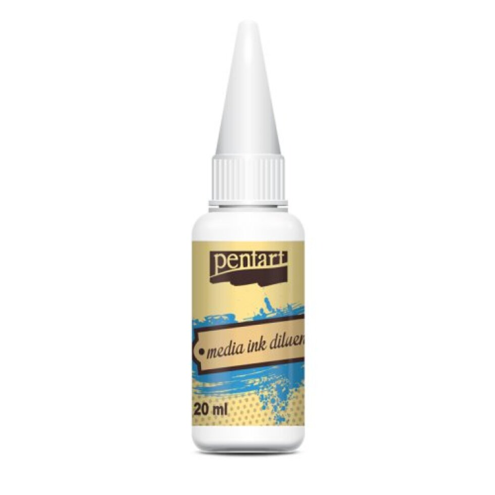 Ředilo na alkoholový inkoust MEDIA INK PENTART 20 ml