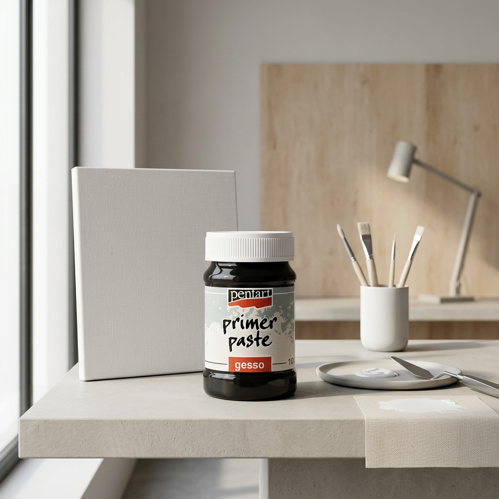 Šeps akrylová podkladová pasta PENTART 100 ml ČERNÁ