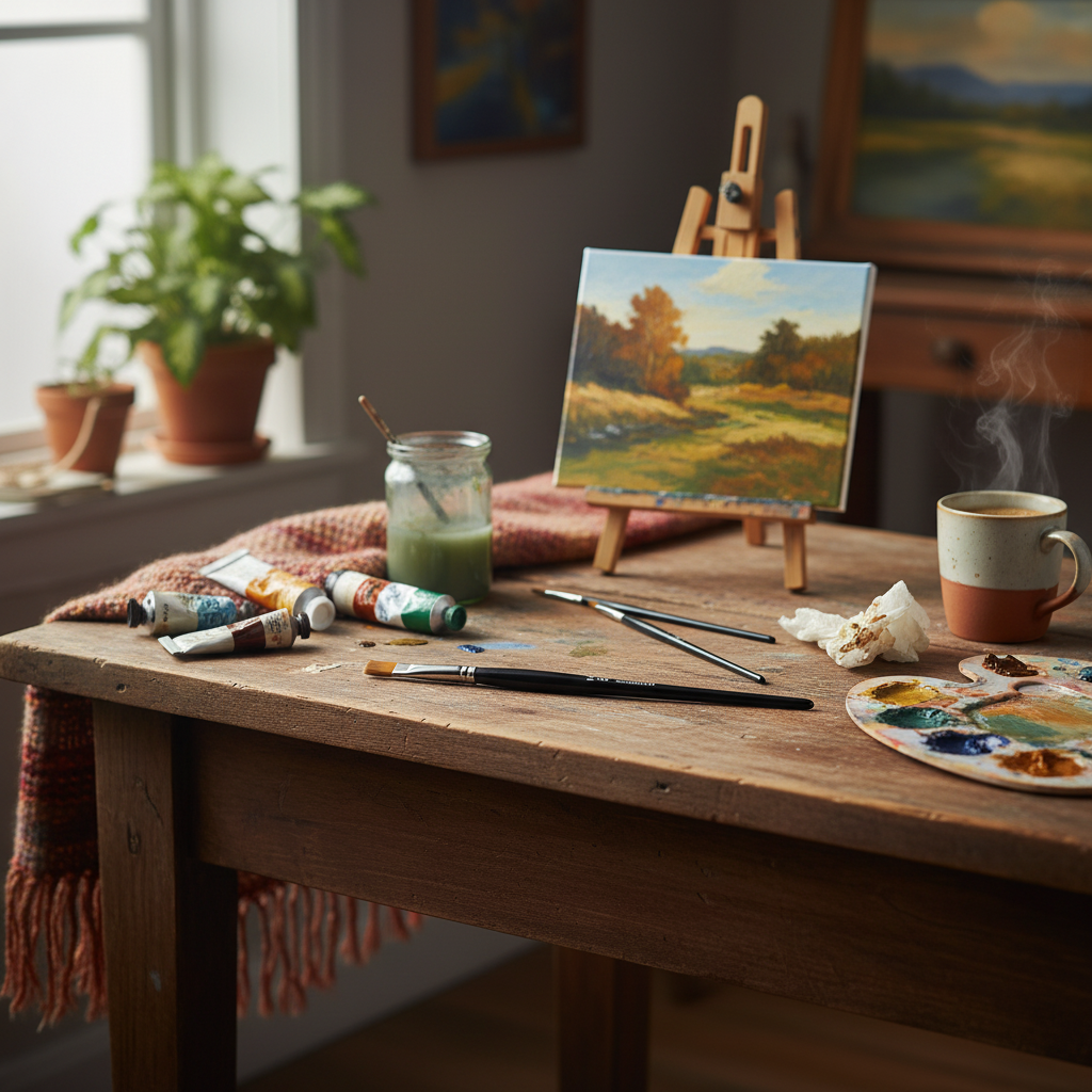 Štětec na akryl ELCO PINSEL - syntetický vlas - vel. 10