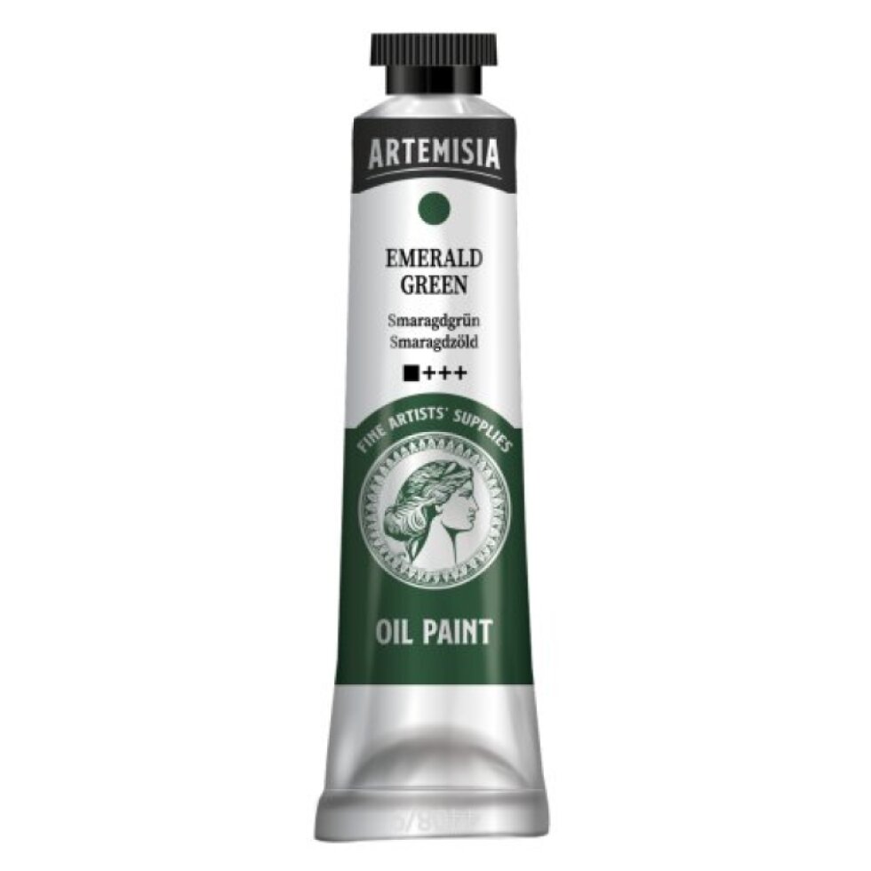 Olejová barva ARTEMISIA 20 ml smaragdová zelená