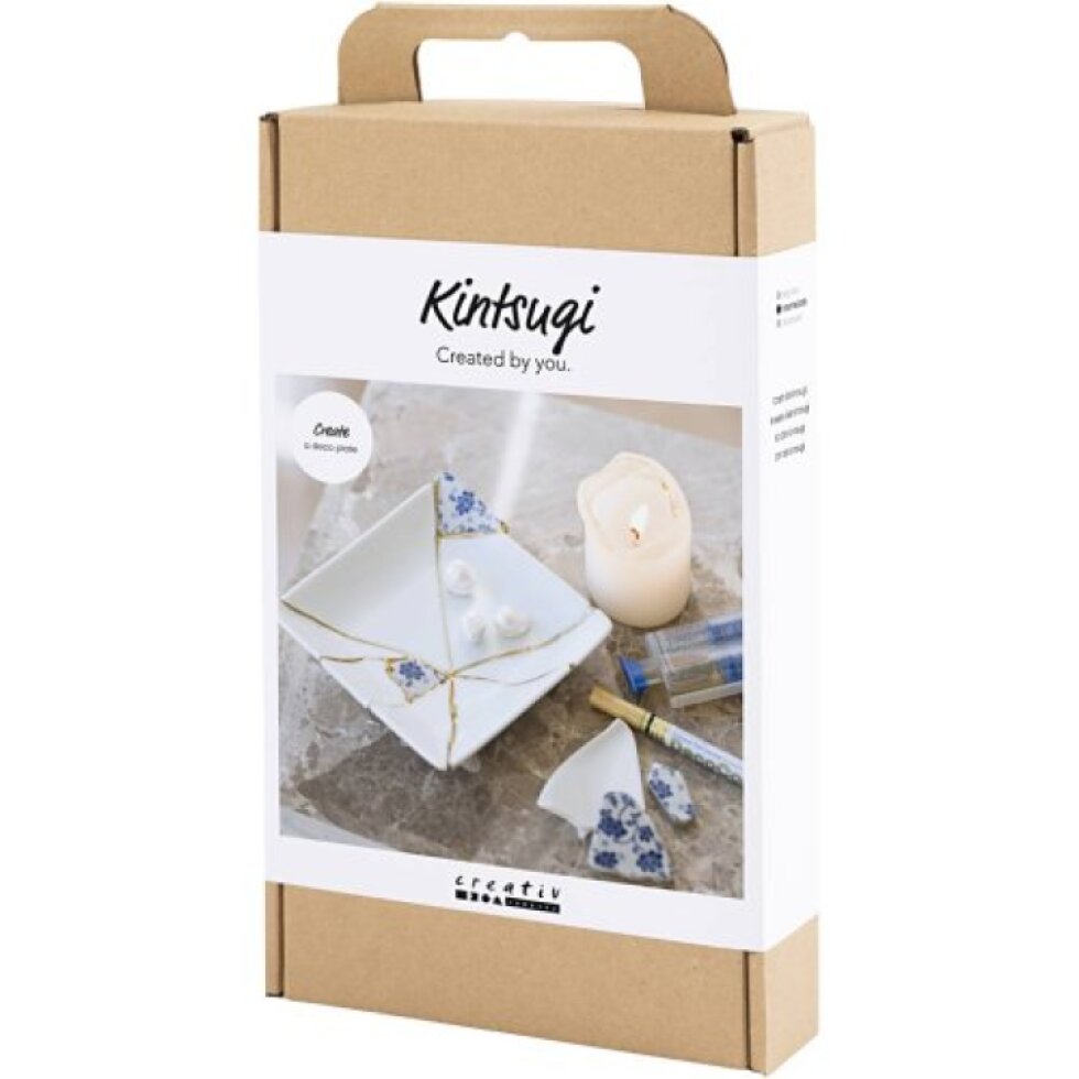 Sada Kintsugi - japonská technika opravy porcelánu a keramiky TALÍŘ