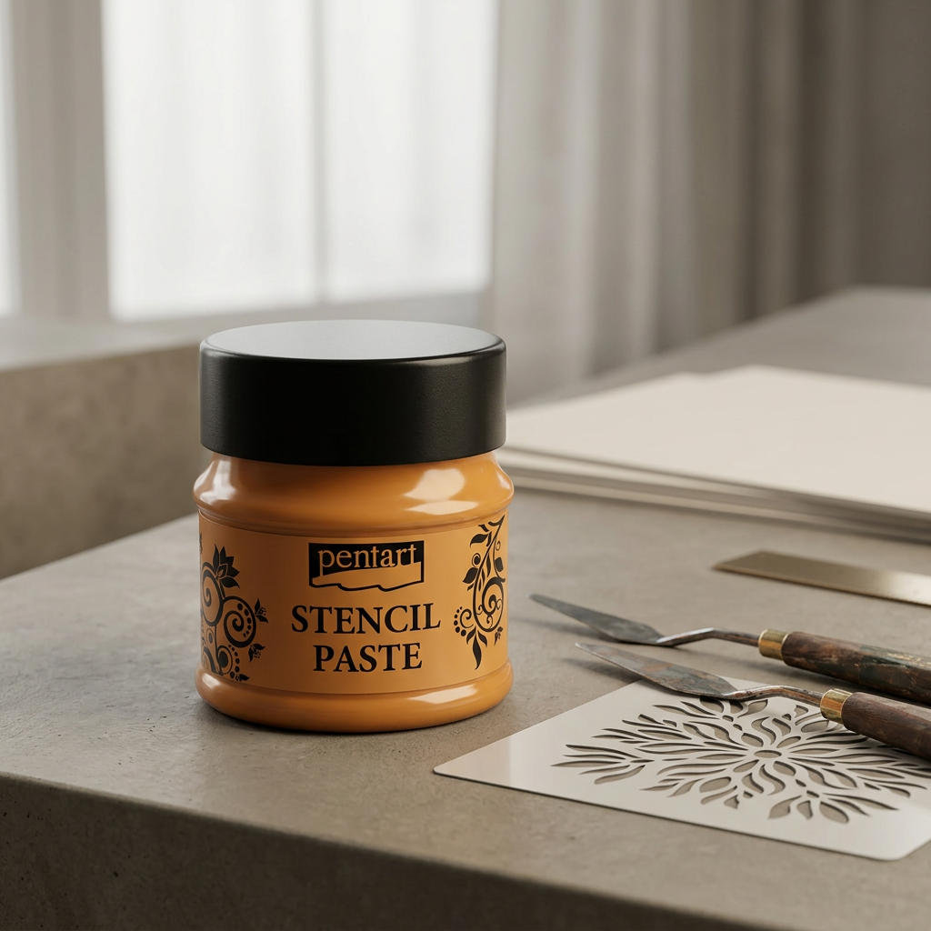 Šablonová pasta perleťová PENTART 50 ml BRONZOVÁ