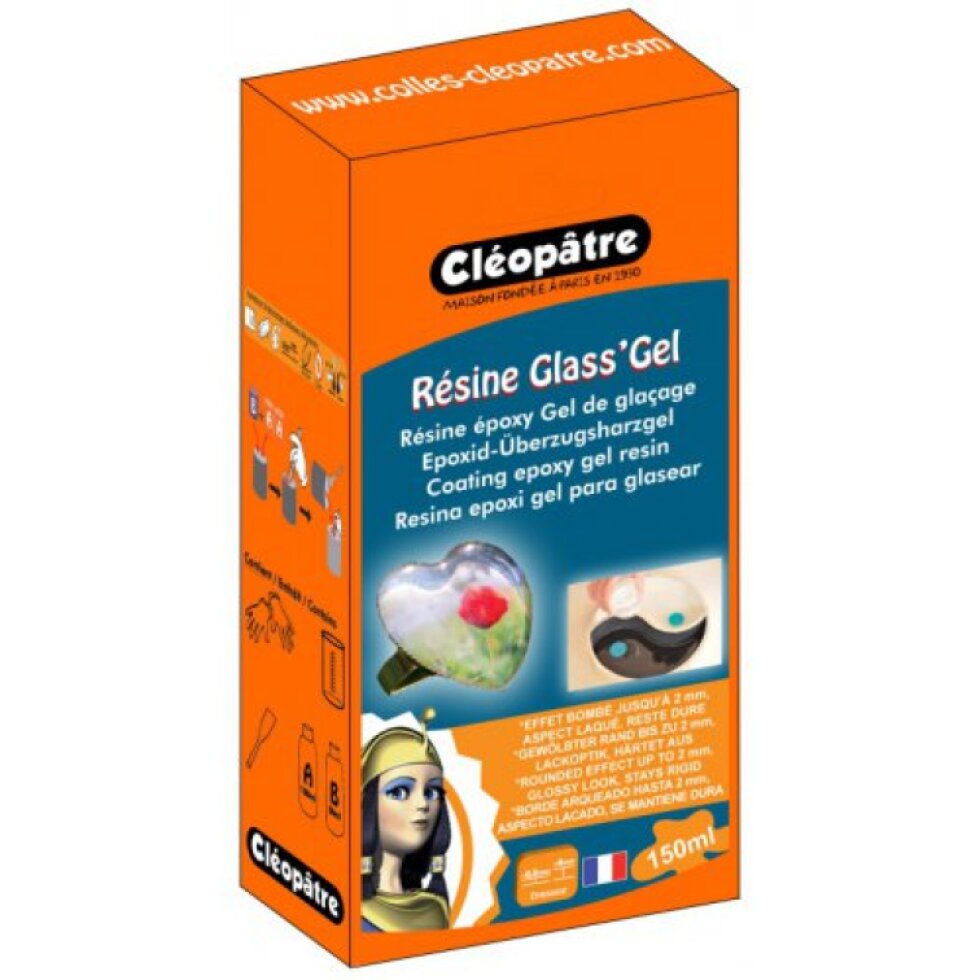 Křišťálová pryskyřice CLEOPATRE 150 ml GLASS LACK