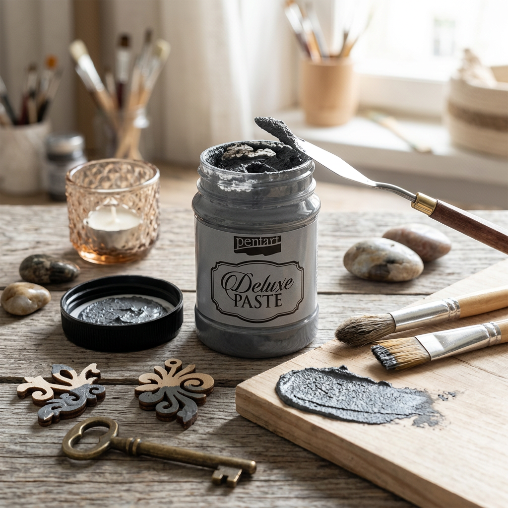 Pasta DELUXE PENTART 100 ml ANTRACITOVÁ