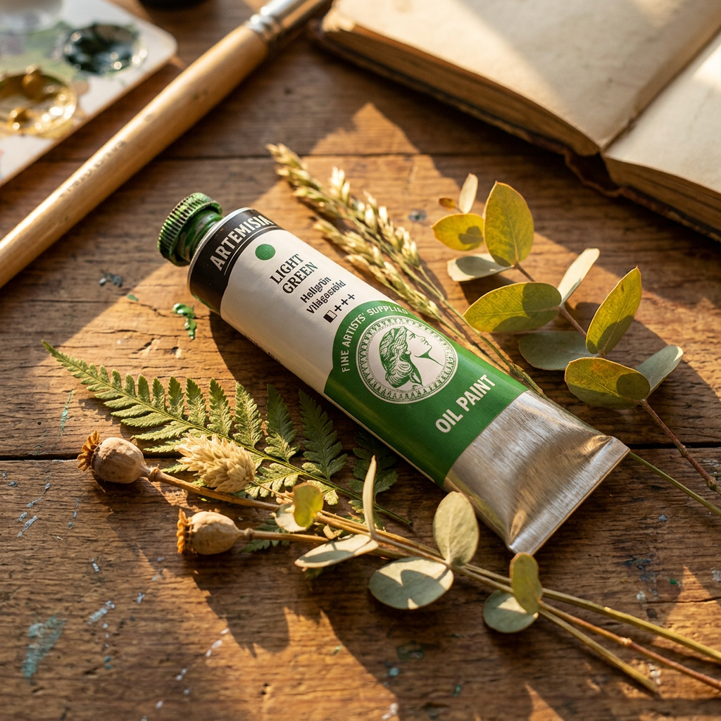 Olejová barva ARTEMISIA 20 ml light zelená