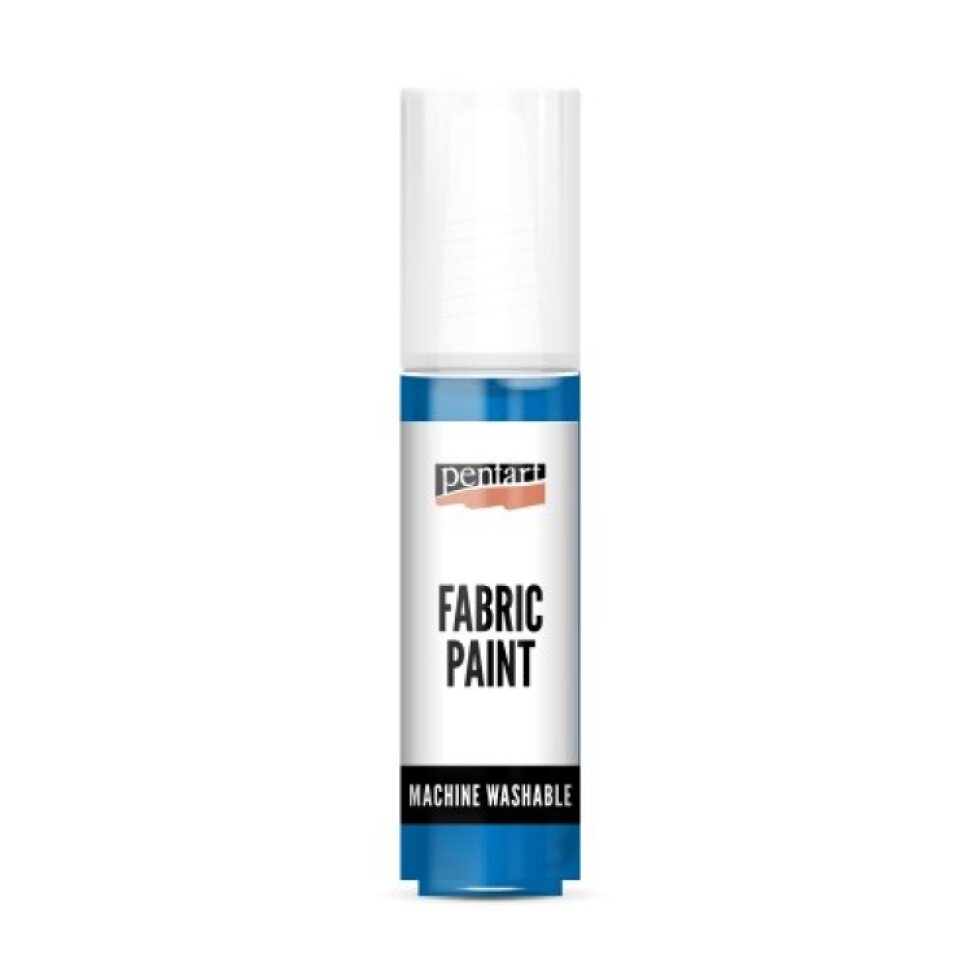 Barva na světlý a tmavý textil PENTART 20 ml TMAVÁ MODRÁ